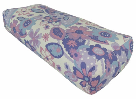 Kakaos Summer Flowers Rectangular Yoga Bolster