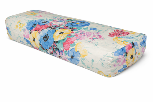 Kakaos Summer Flowers Rectangular Yoga Bolster