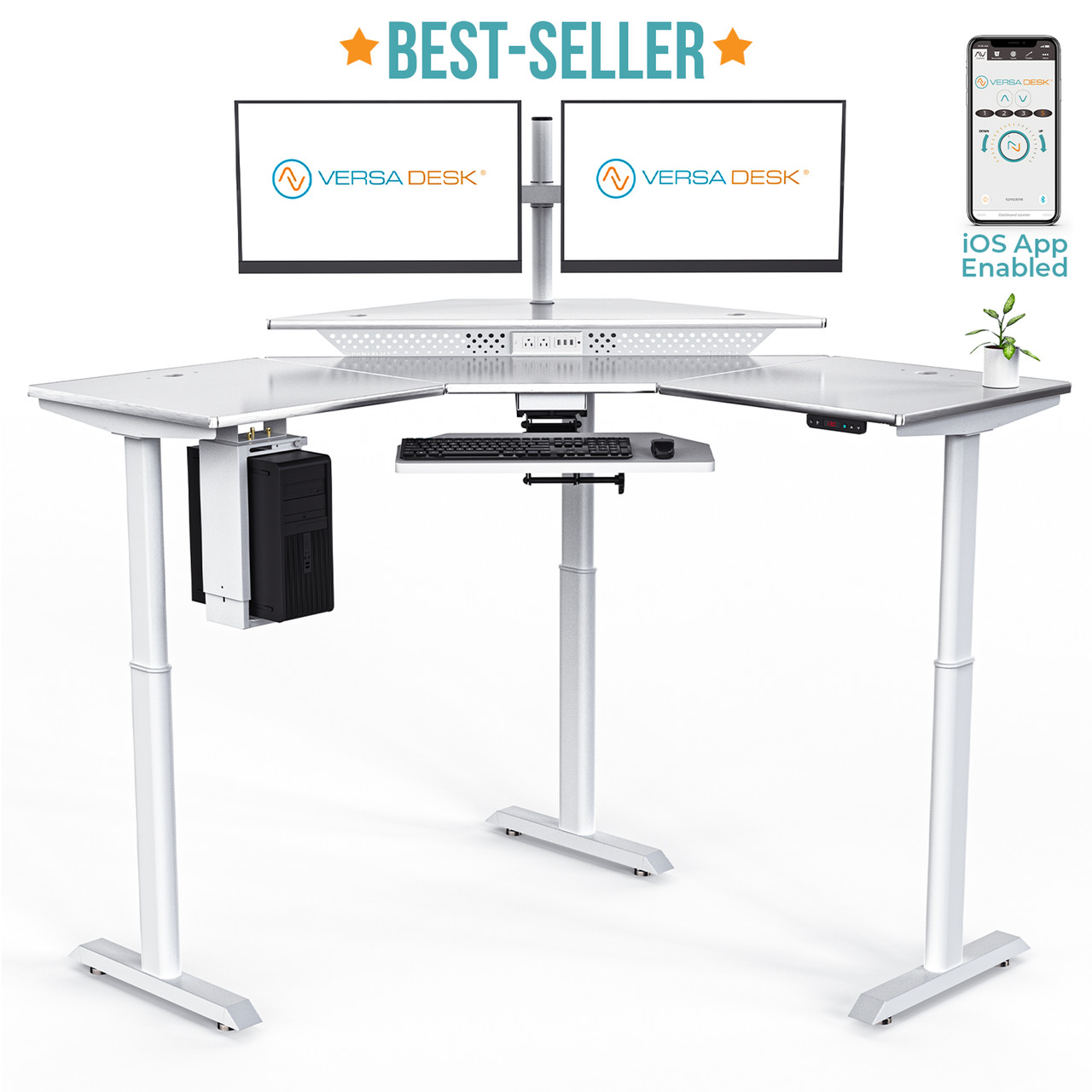 best corner standing desk