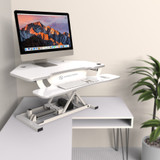 The Power Pro Plus Corner Sit- Stand Desk by VersaDesk