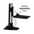 The Mini Power Desktop Riser | Electric Height Adjustable | Sliding Laptop Tray Adjustment