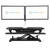 OmniView Dual Monitor Arms - Double your productivity and clean up your desk space