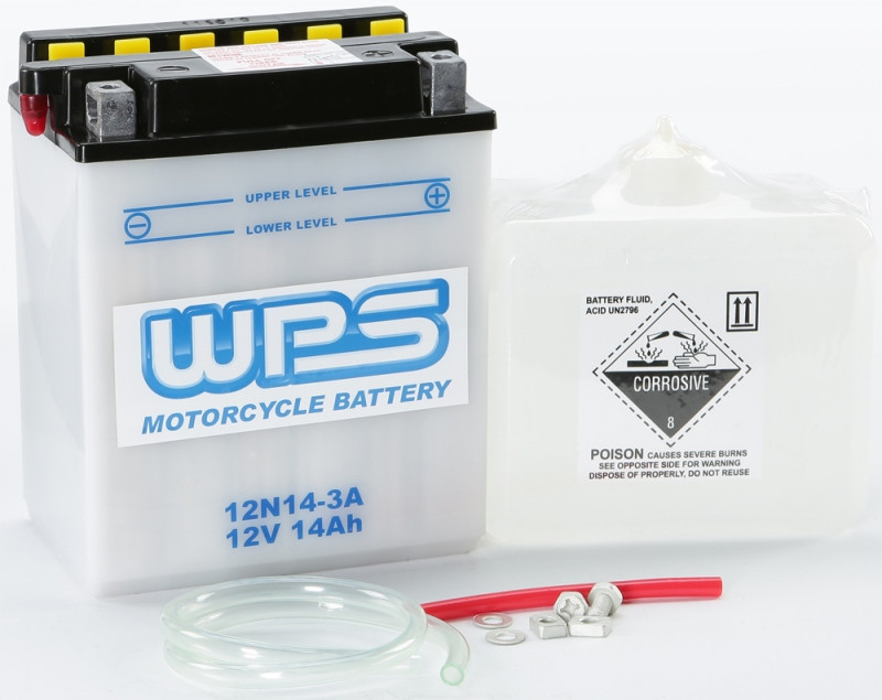 Wps Battery W/Acid 12N14-3A - 12N14-3A