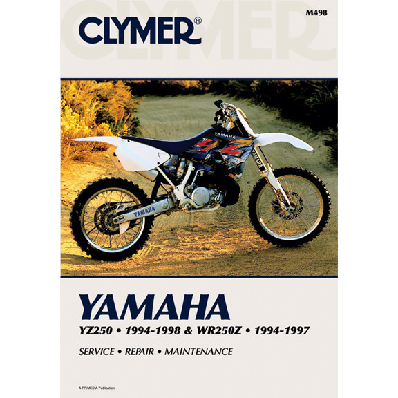 Clymer M498 Service Shop Repair Manual Yamaha YZ250 1994-1998
