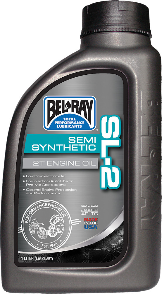 Bel-Ray Sl-2 Semi-Synthetic 2T Engine Oil Liter - 99460-B1LW