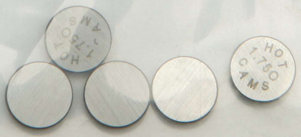 Hot Cams Valve Shims 7.48X1.75Mm 5/Pk - 5PK748175