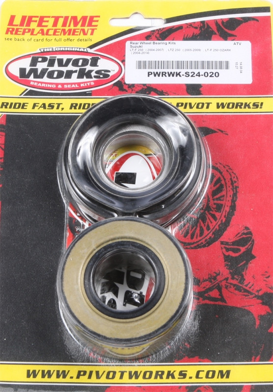Pivot Works Rear Wheel Bearing Kit - PWRWK-S24-020