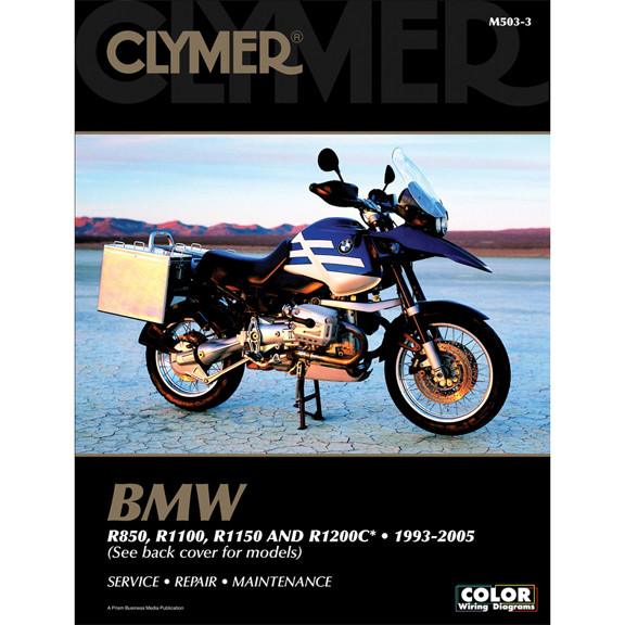 Clymer M503-3 Service Shop Repair Manual BMW R850 / R1100 / R1150 / R1200C 93-05