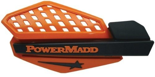 Powermadd Star Series Handguards (Orange /Black) - 34205