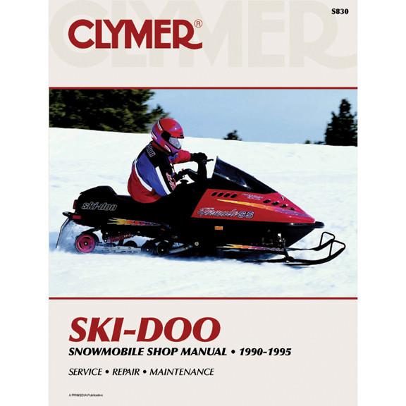 Clymer S830 Service Shop Repair Manual Ski-Doo Snowmobile 90-95