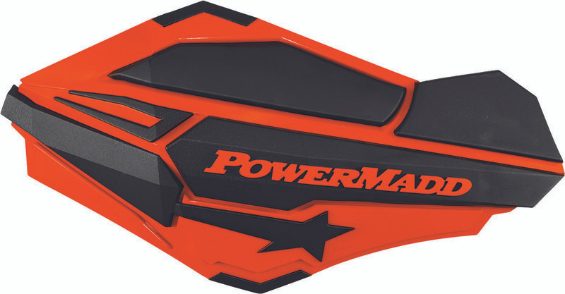Powermadd Sentinal Handguards (Orange/Black) - 34405