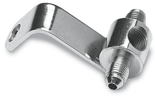 Goodridge Rear Brake Light Tee W/Bracket (Chrome) - PMCHD-015