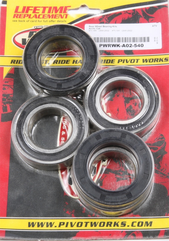 Pivot Works Rear Wheel Bearing Kit - PWRWK-A02-540