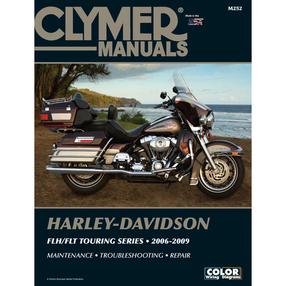 Clymer M252 Service Shop Repair Manual Harley FLH / FLT Touring Series 06-09