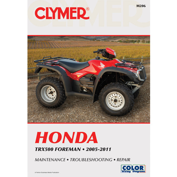Clymer M206 Service Shop Repair Manual Honda TRX500 Foreman 2005-2011