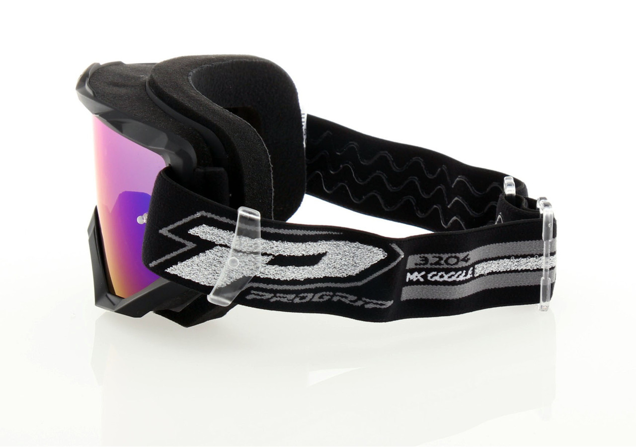 Pro Grip 3204 MX Goggles Matte Black