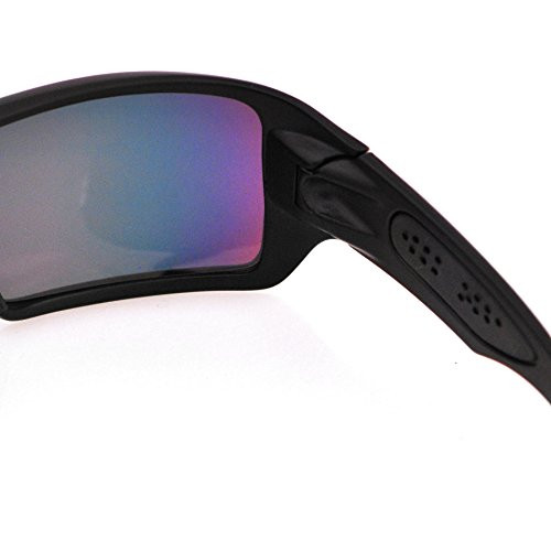 Bobster Paragon Sunglasses Matte Black W/Crimson Mirror Lens - EPAR001