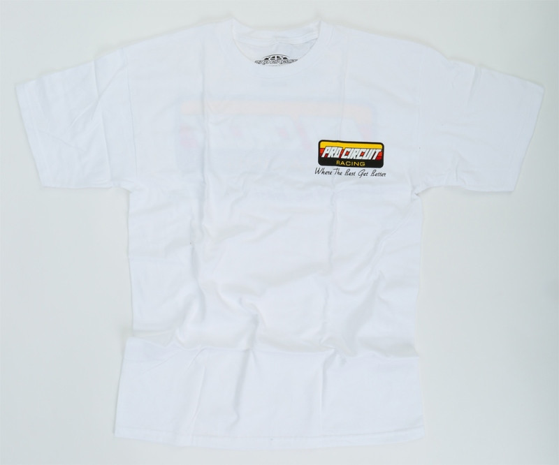 Pro Circuit Original Logo Tee White M - PC0118-0120