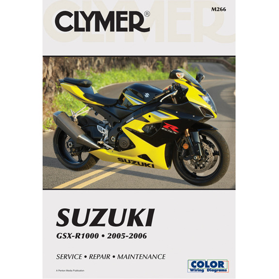 Clymer M266 Service Shop Repair Manual Suzuki GSX-R1000 2005-2006