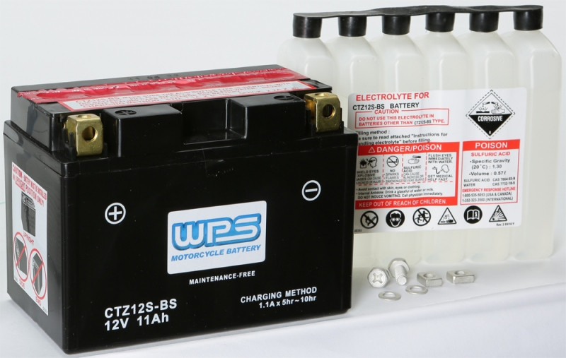 Wps Battery Maint Free Ctz12S-Bs - CTZ12S-BS