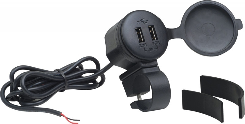 Big Bike Parts Dual Port Usb Charger - 13-208