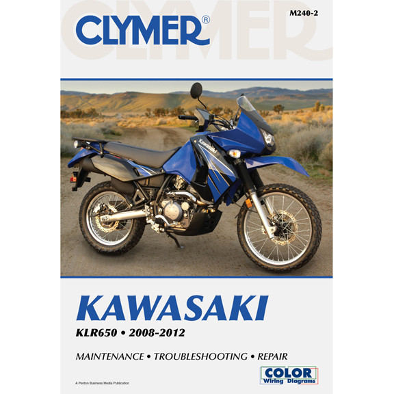 Clymer M240-2 Service Shop Repair Manual Kawasaki KLR650 2008-2012