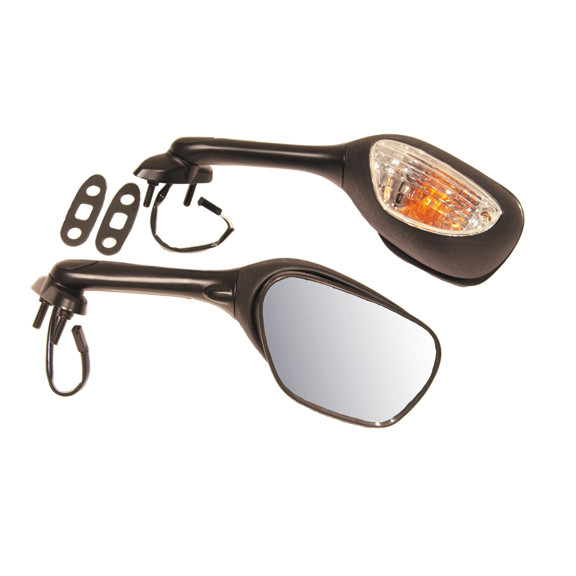 EMGO OEM Replacement Mirror for 05-09 Suzuki GSXR 600/750/1000 Left Side Black