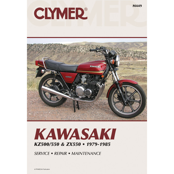 Clymer M449 Service Shop Repair Manual Kawasaki KZ500/550 / ZX550 79-85
