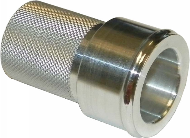 Blowsion Billet Thru-Hull Water Fitting Bilge Pump Outlet (Black) - 04-03-021