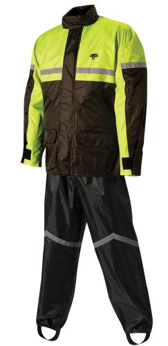 Nelson-Rigg Stormrider Rain Suit Black/Hi-Vis X - SR-6000-HVY-04-XL