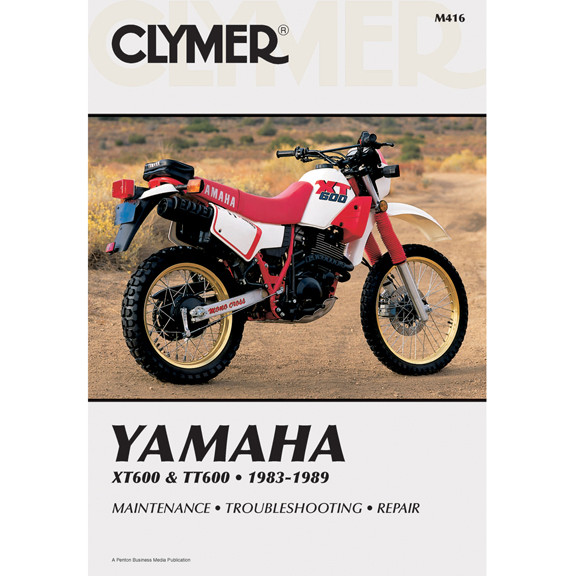 Clymer M416 Service Shop Repair Manual Yamaha XT600 / TT60 83-89