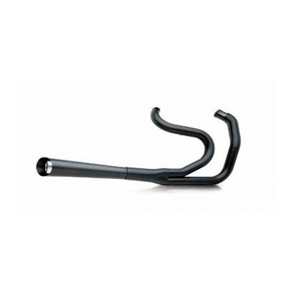 Kerker 2:1 Super Megs Full Exhaust FXST / FLST 90-06 / DYNA 91-05 Black