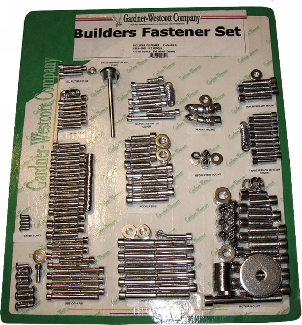Gardnerwestcott Big Twin Builder Set (Polished) - P-GW-98-A