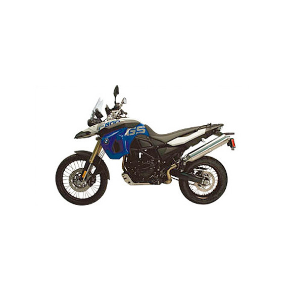 Supertrapp Superlight Slip-On Exhaust BMW F650 / 800GS 09-12