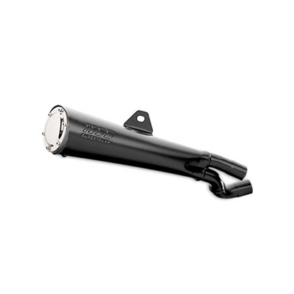 Supertrapp Megaphone Slip-On Exhaust Black Yamaha V-Max 85-07