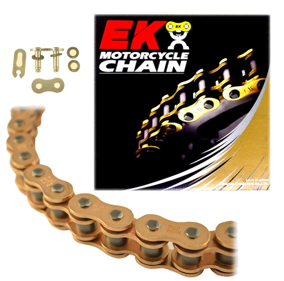 EK 520RXO-SM Gold SX-Ring Supermoto Chain (Clip Master)