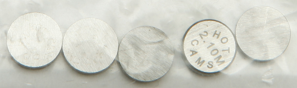 Hot Cams Valve Shims 7.48X2.10Mm 5/Pk - 5PK748210