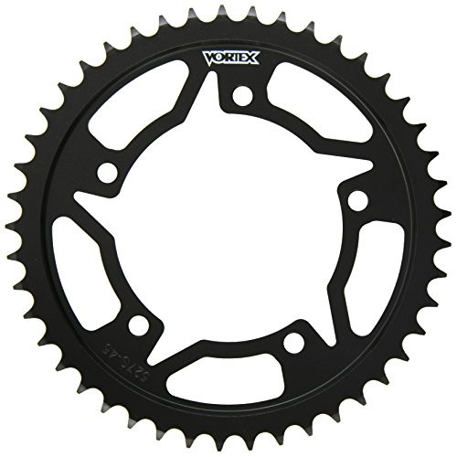 Vortex Steel Rear Sprocket Black 45T - 527S-45