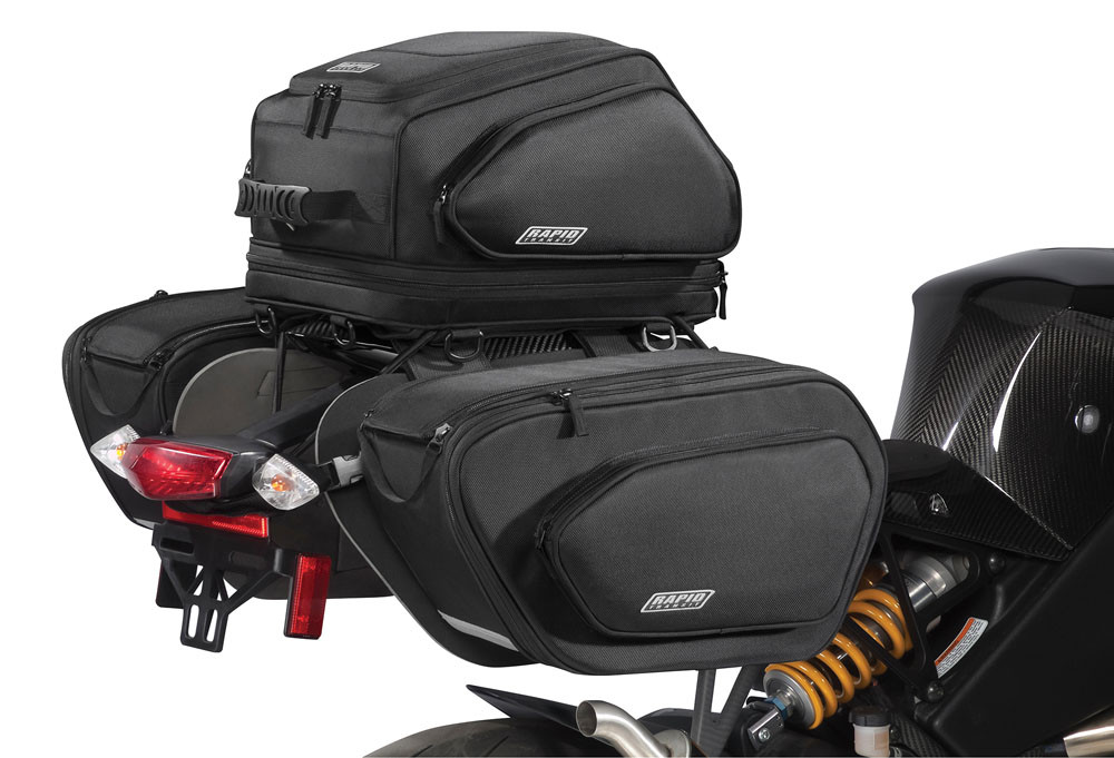 Rapid Transit Commuter Saddlebag Set Black