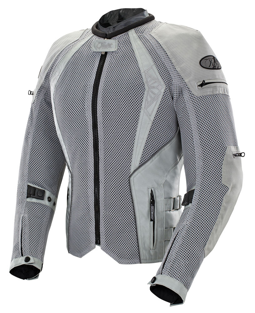 Joe Rocket Cleo Elite Mesh Jacket Silver Ladies