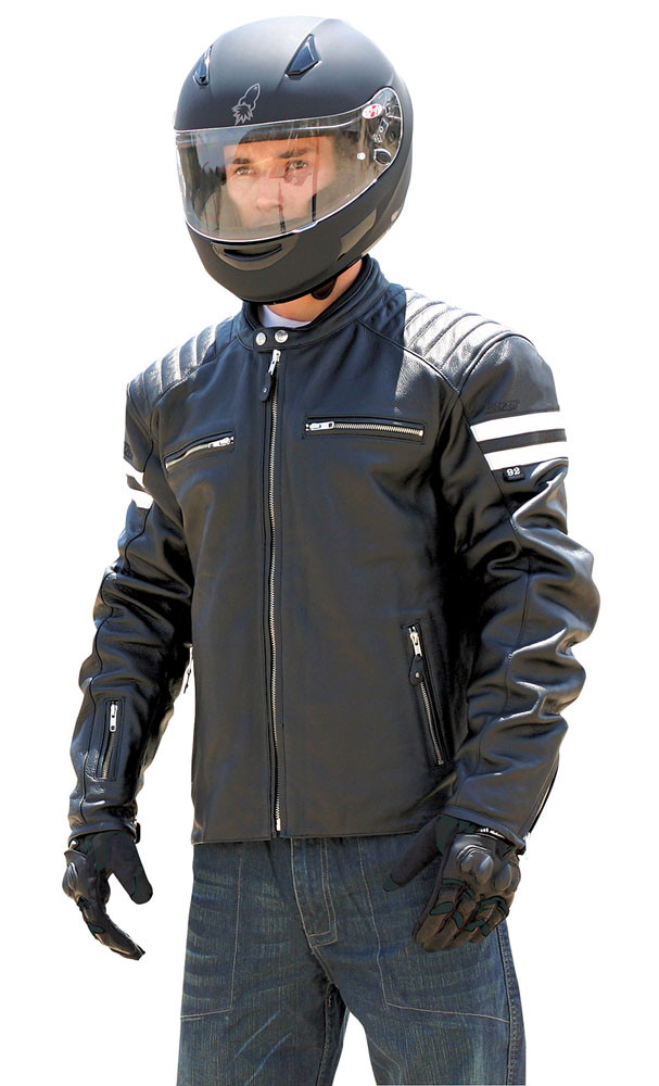 Joe Rocket Classic '92 Jacket Black / White Mens