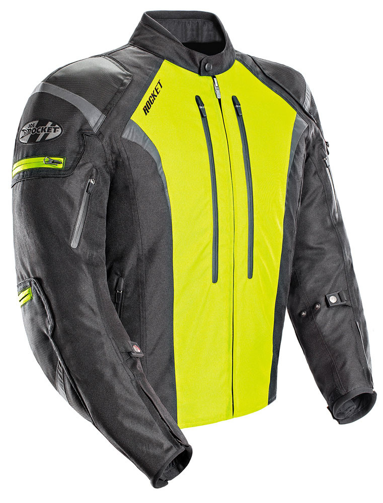 Joe Rocket Atomic 5.0 Jacket Black / Hi-Viz Mens