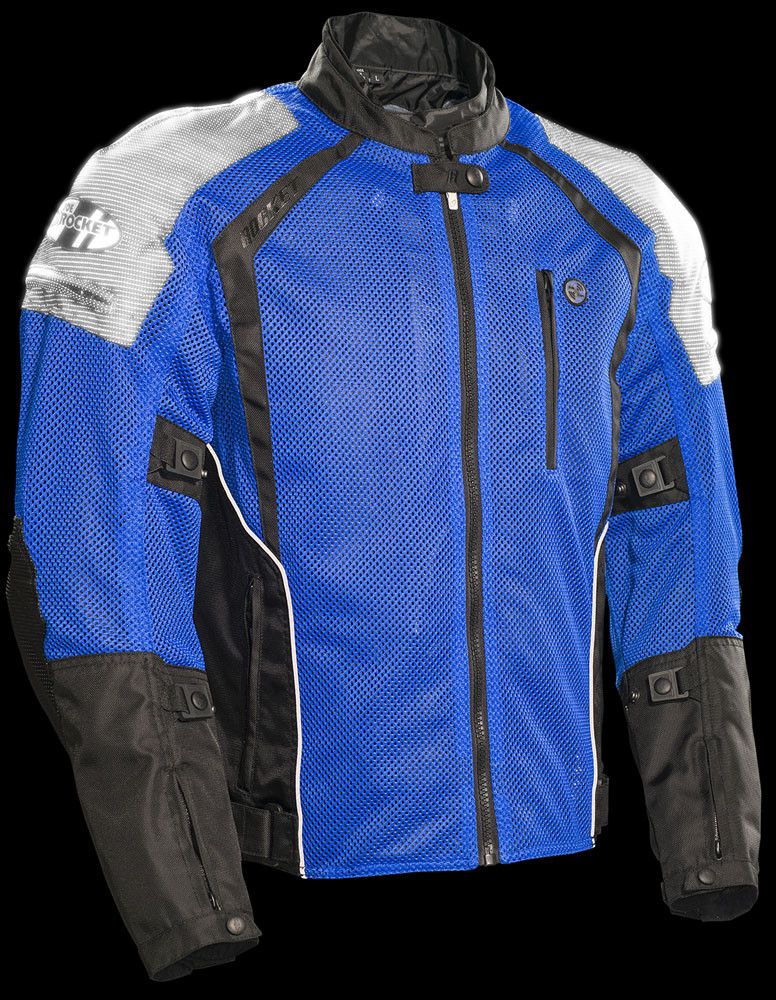Joe Rocket Phoenix Ion Mesh Jacket Blue Mens