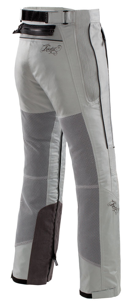Joe Rocket Cleo Elite Mesh Pants Silver Ladies