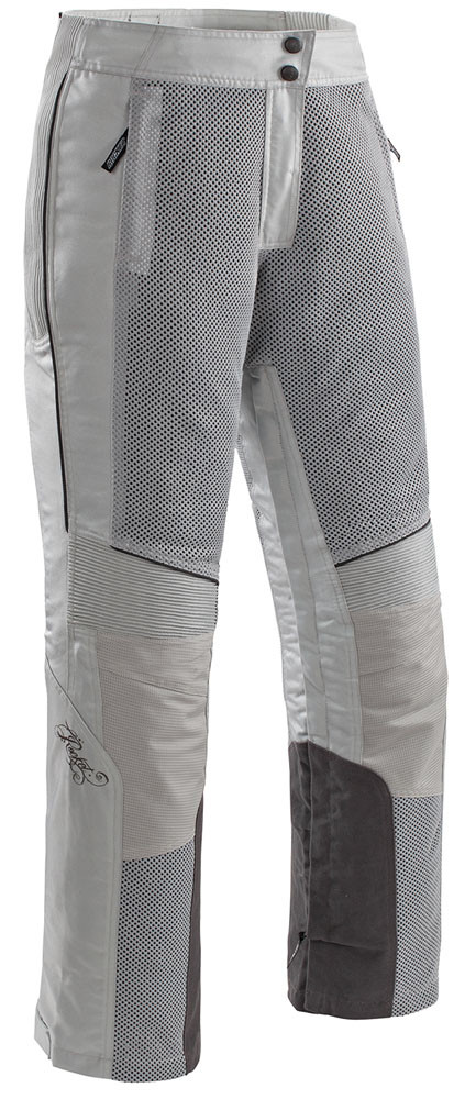 Joe Rocket Cleo Elite Mesh Pants Silver Ladies