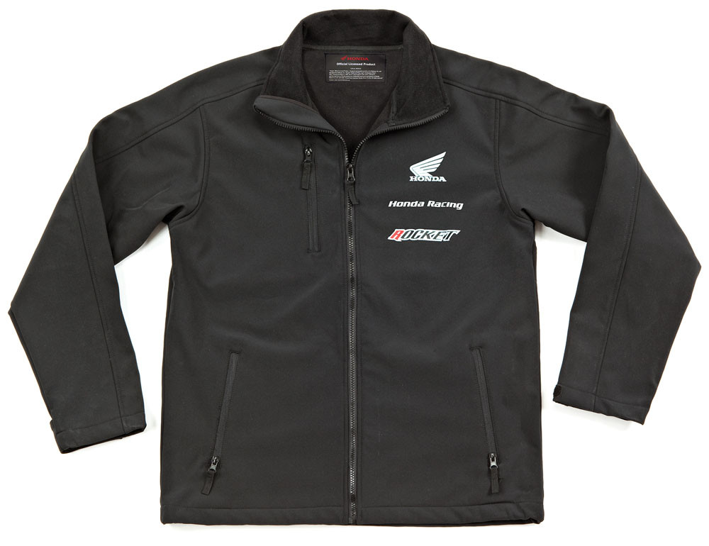 Honda Racing Honda Racing Soft Shell Jacket Black Mens