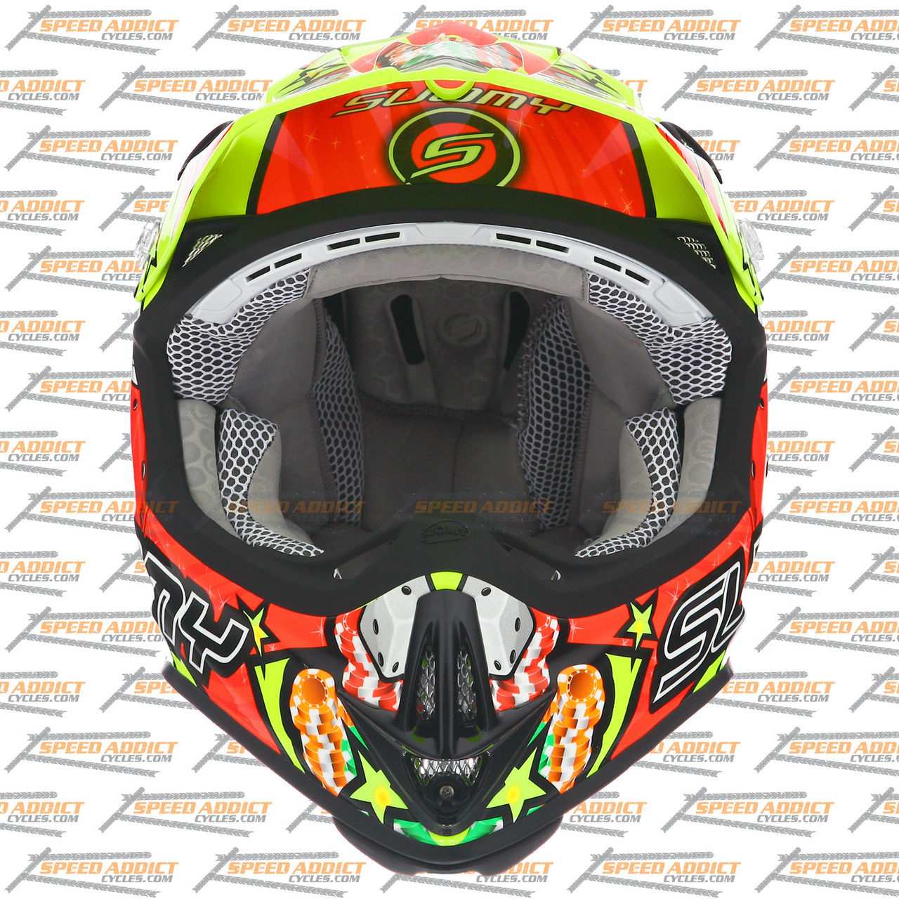 Suomy MX Jump Jackpot Yellow Helmet