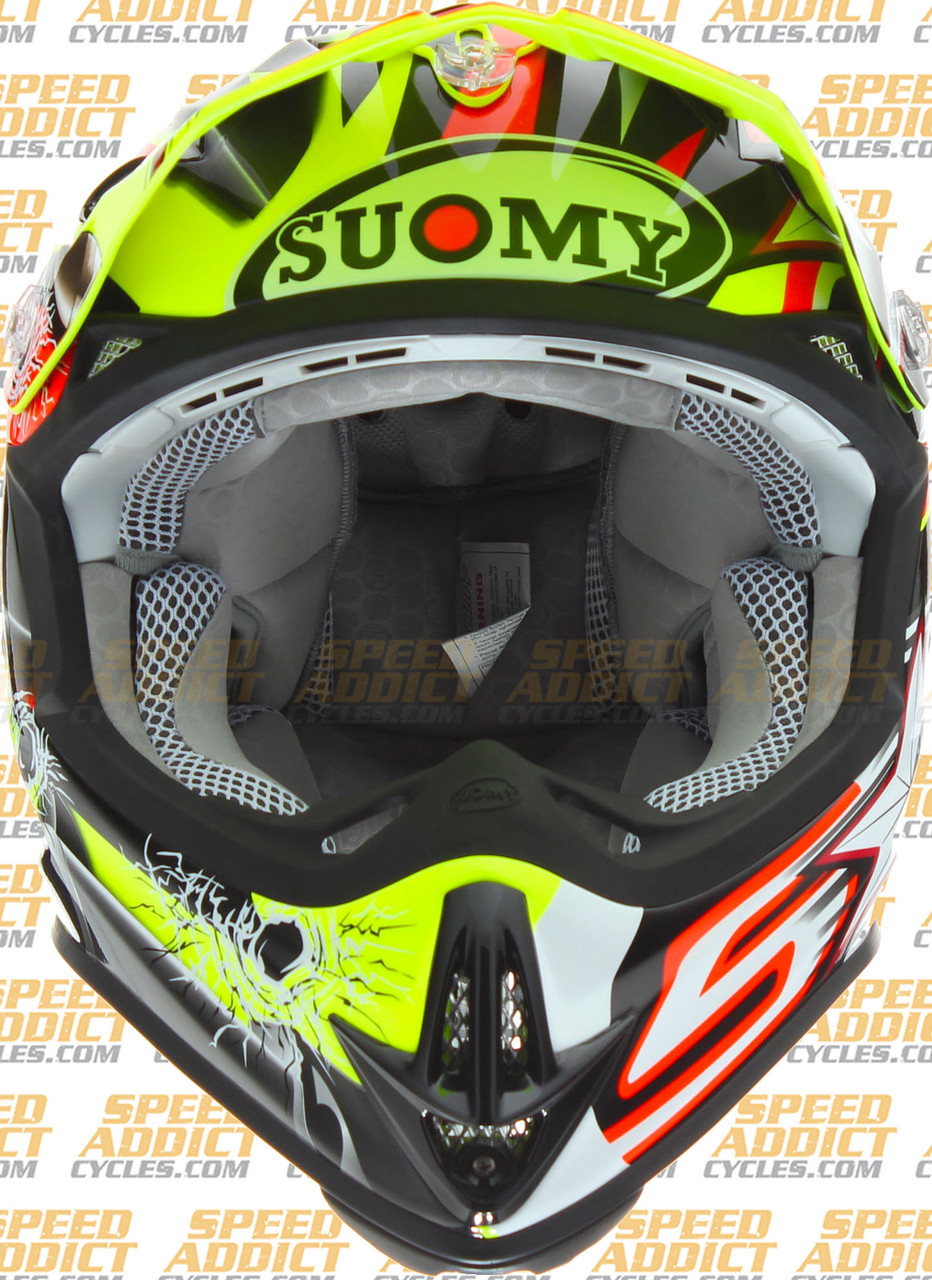 Suomy MX Jump Bullet Yellow Helmet