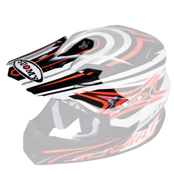 Suomy Rumble Visor Orange Vision