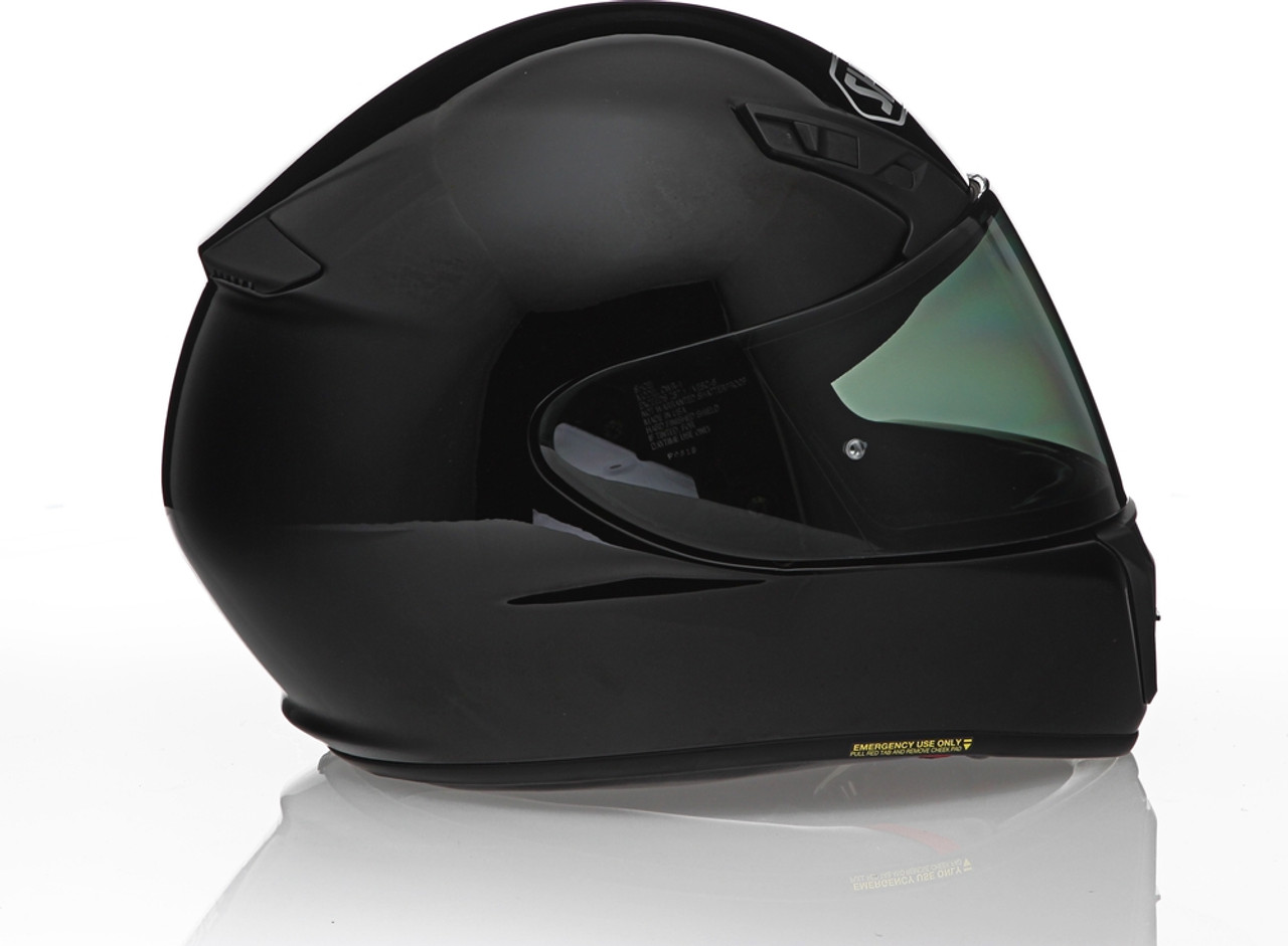 Shoei RF-SR Black Helmet - Speed Addicts